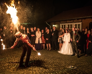 Feuershow Hochzeit